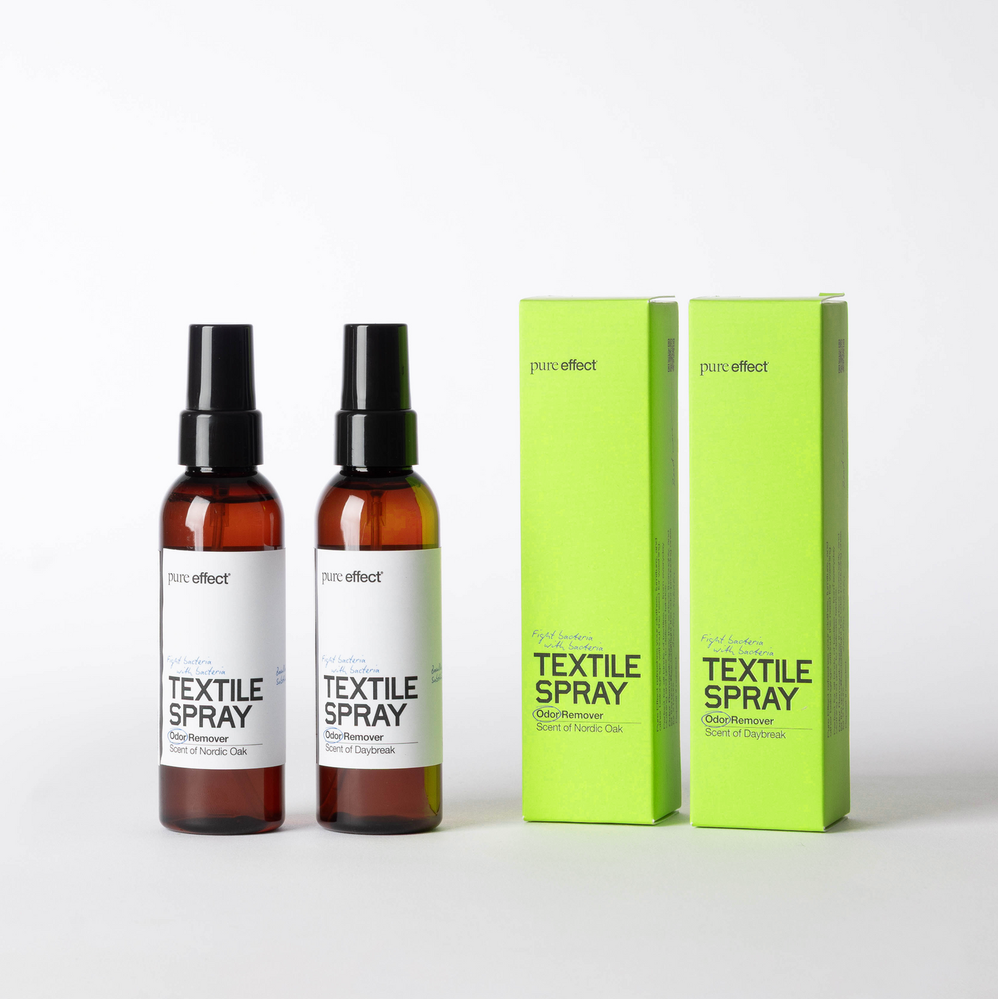 Textile Spray - Odor Remover 75ml - 2-pack Daybreak & Nordic Oak